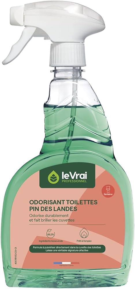 Spray le vrai geu atomiseur toilette 750ml