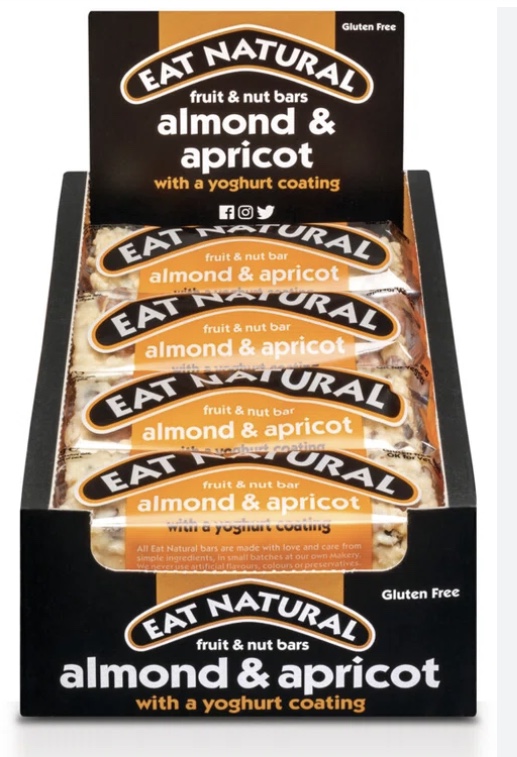 Eat Natural 12 x 50gr Almonds & yoghurt (orange)