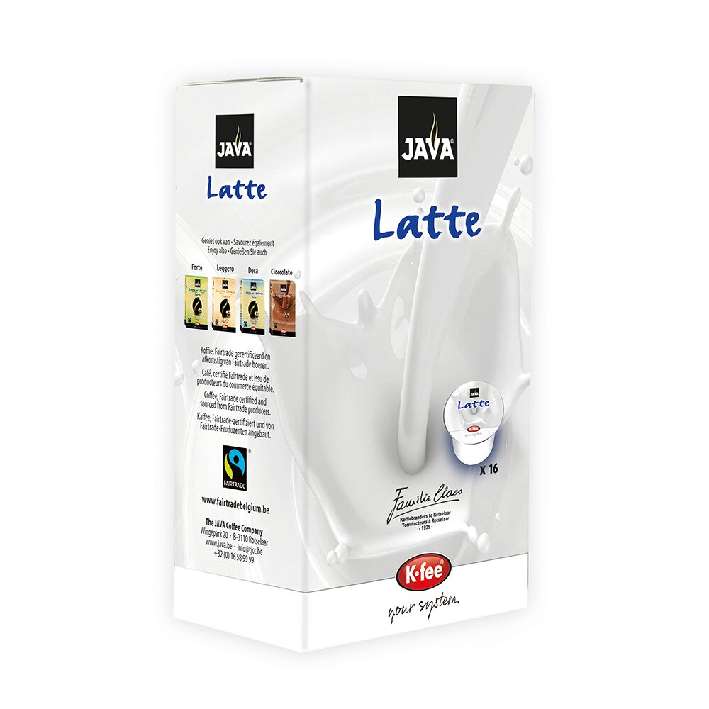 Java Capsules Latte 6 x 16 pcs