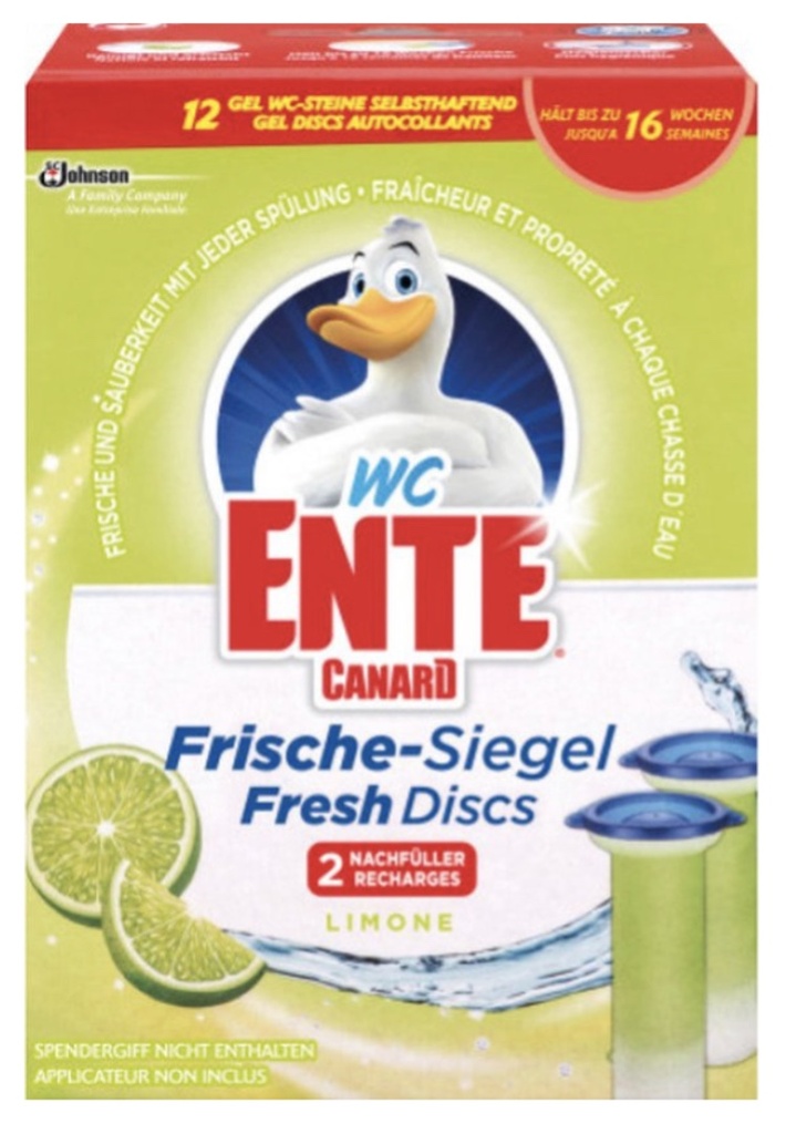 Canard Fresh Disc Recharge [2 recharges – 12 disques gel – 36ml]