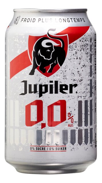 Bière Jupiler en canette NA 24x33cl