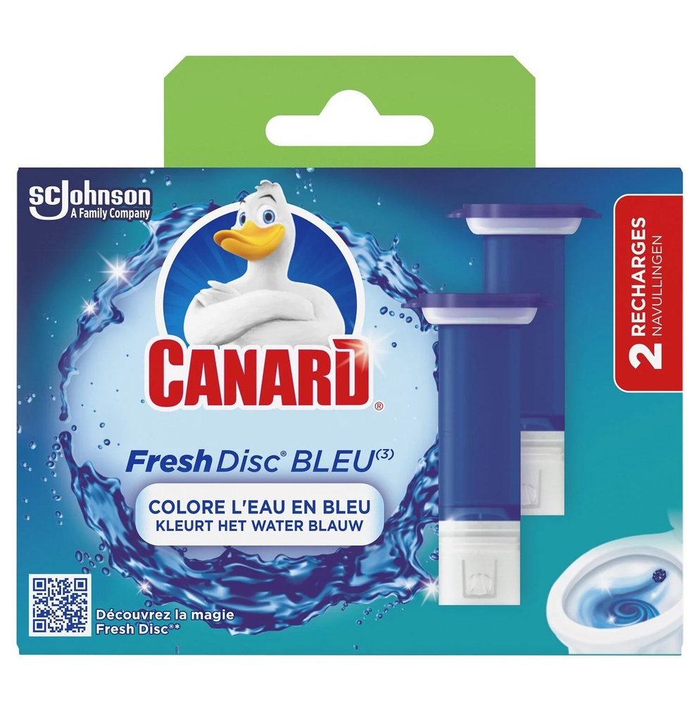 Bloc WC Fresh Canard Bleu 2pcs