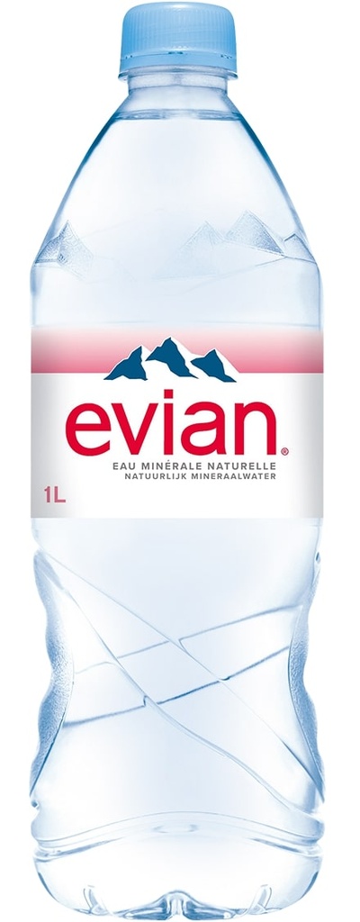 Evian still water 6 x 1 L