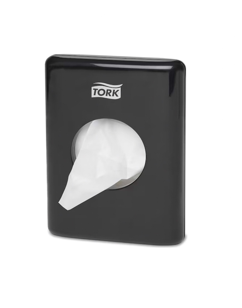 Tork Distributeur de Sacs pour Serviettes Hygiéniques Noir (566008)