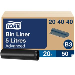Tork Bin Liner [5L – 20x50st] (204040)