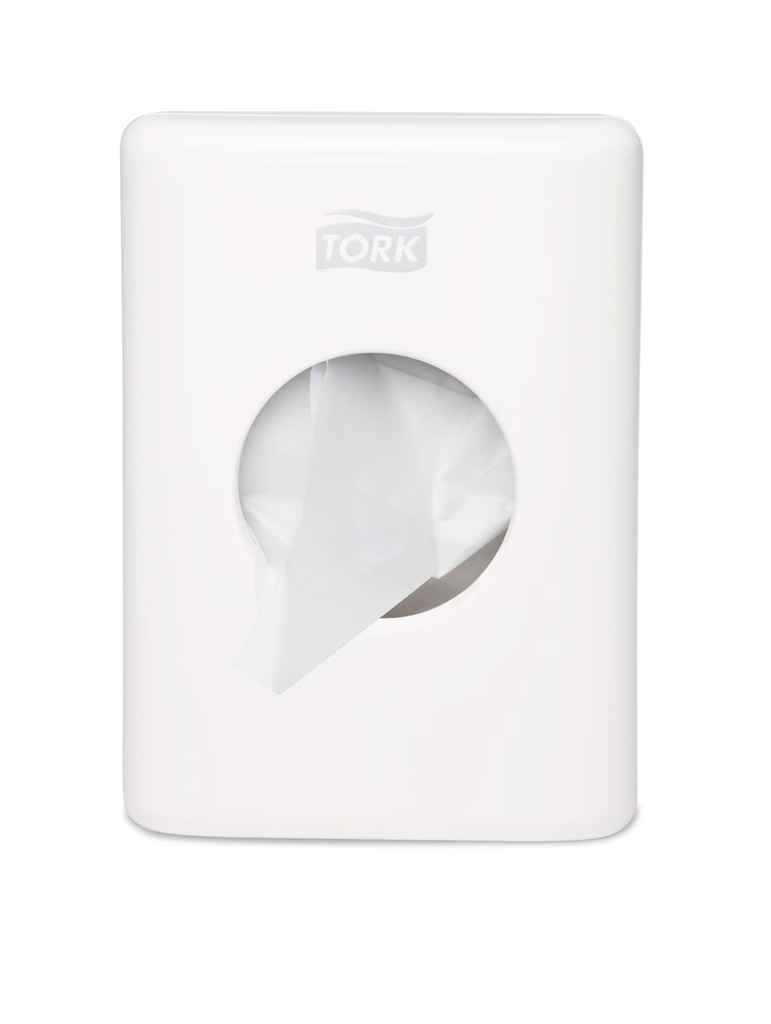 Tork Distributeur de Sacs pour Serviettes Hygiéniques Blanc (566000)