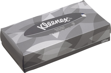 Kleenex blanc 100pcs