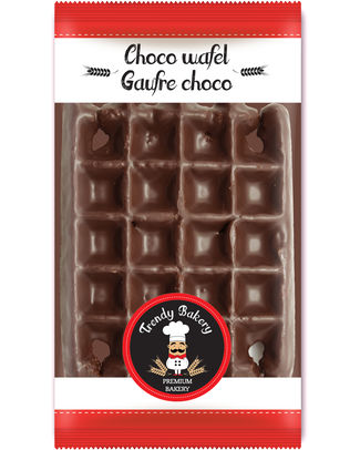 Trendy bakery chocoladewafel 30x90gr