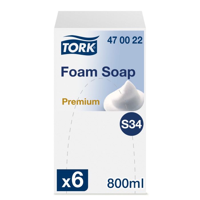 Tork Foam soap premium Rose parfumé (S34) 6x800ml (470022)