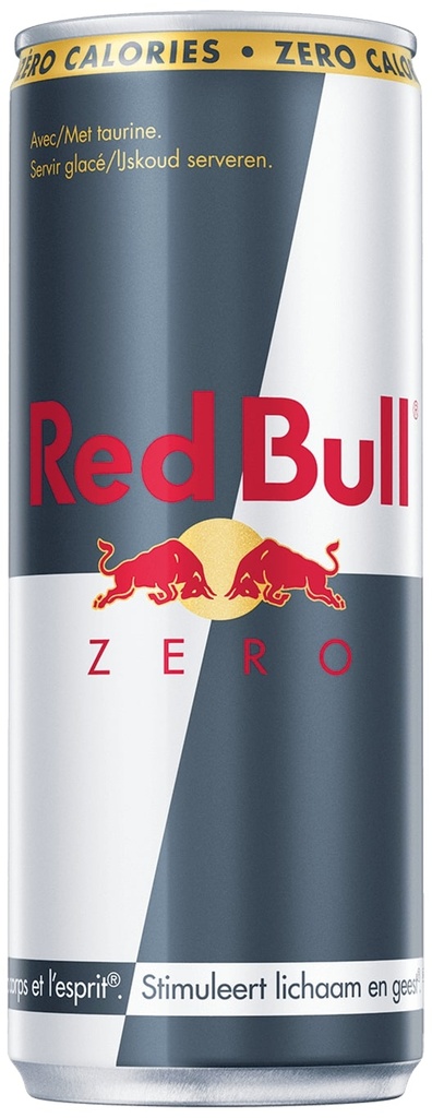 Canette Red Bull Zero 24x25cl