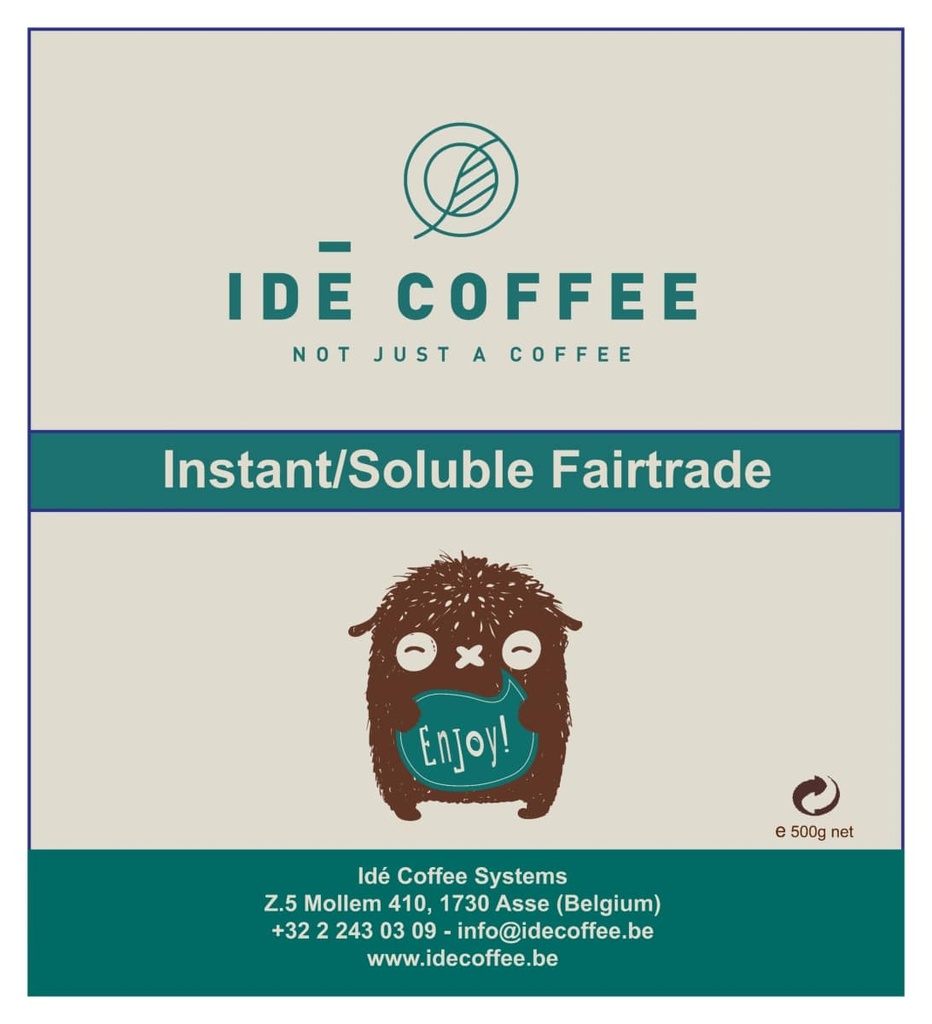 IDE Café instantané "Fairtrade" 8 x 500 gr