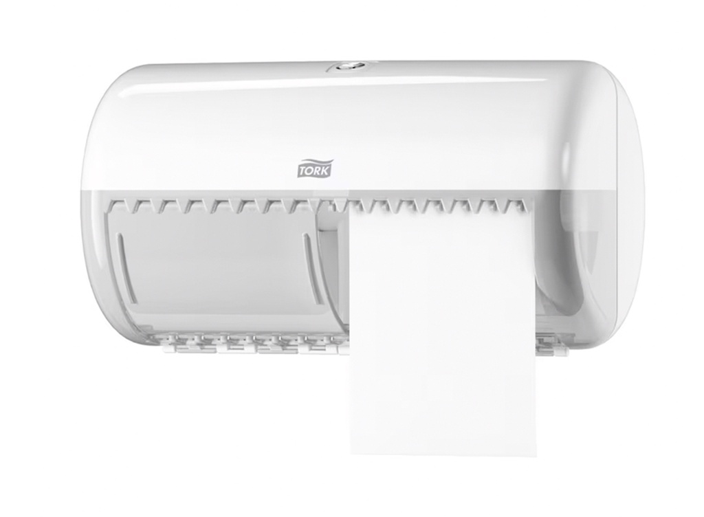 Tork Distributeur de papier toilette traditionnel blanc (557000)