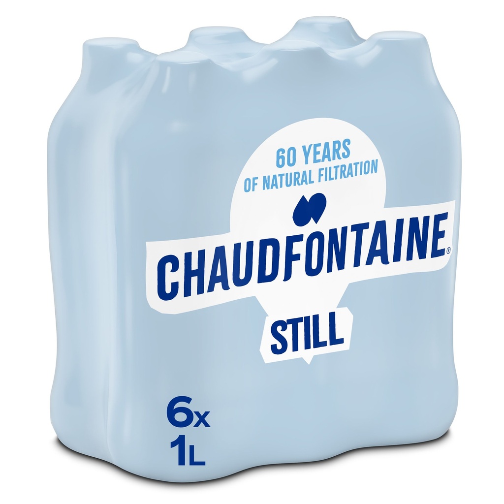 Chaudfontaine plat water 6 x 1l 