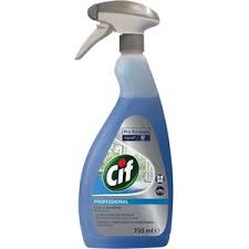 Cif Prof. Ruitenspray en Multi Oppervl. 750ml