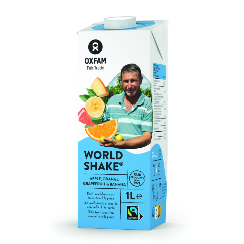 Oxfam Worldshake juice 6 x 1 l tetra