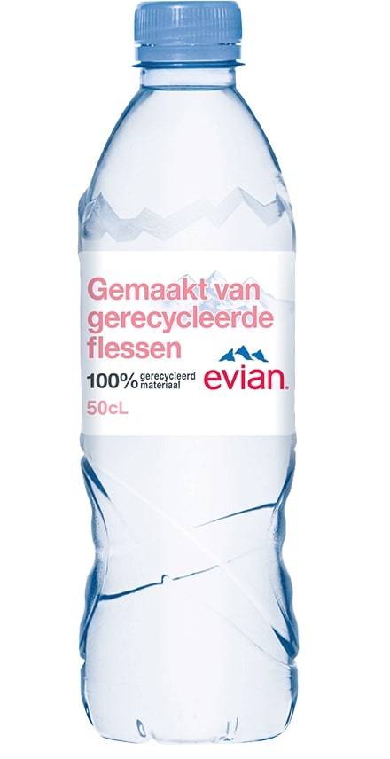 Evian plat water 24 x 0.5 L