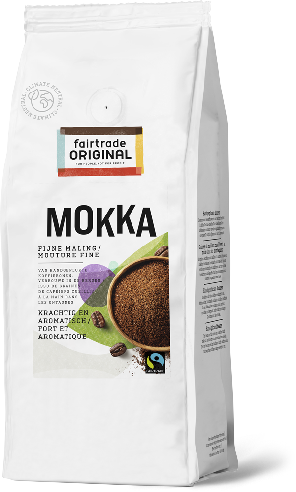 FTO Fairtrade café moulu Mokka 6x250gr