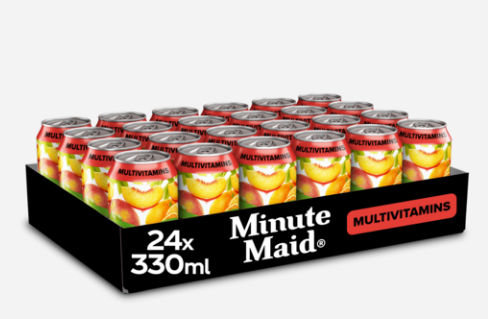 [CFRM012] Minute Maid Multivitamines canette 24x33cl 
