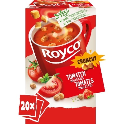 [CSOE019] Royco tomaten met balletjes 20 stuks