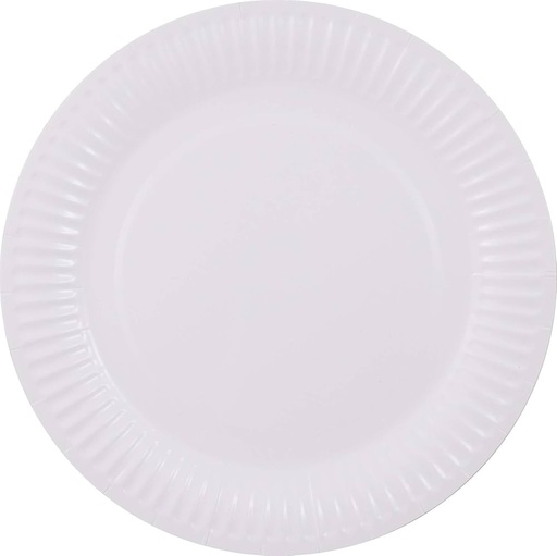 [DDIV304] Assiette plate en carton 23 cm 500 pcs