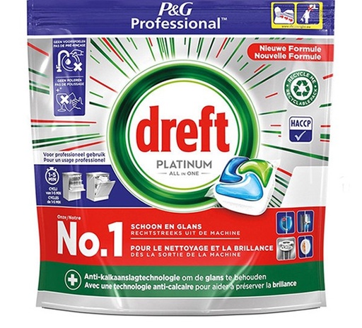 [OVAA031] Dreft Dishwasher Regular Ultra [46 caps]