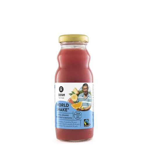 [CFRO102] Oxfam worldshakesap 24 x 20 cl (leeggoed €6,00)