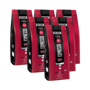 [CKOF306] Douwe Egberts Coffee Espresso Dark Roast - Grains [6x1Kg]