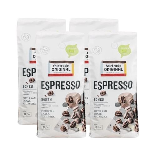 [CKOF408] FTO Fairtrade BIO Espresso - Bonen [4x1Kg] BE-BIO-01