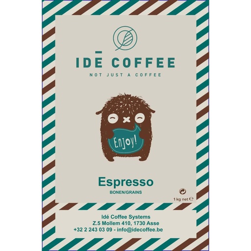 [CKOF206] IDE Café en grains "ESPRESSO" 6 x 1 kg