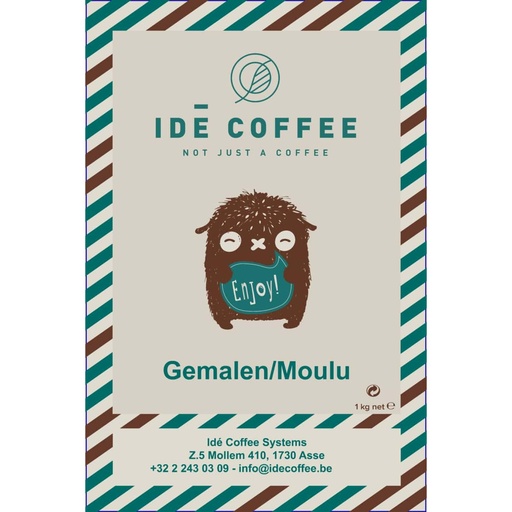 [CKOF230] IDE Café Moulu - Moulu [6x1kg]