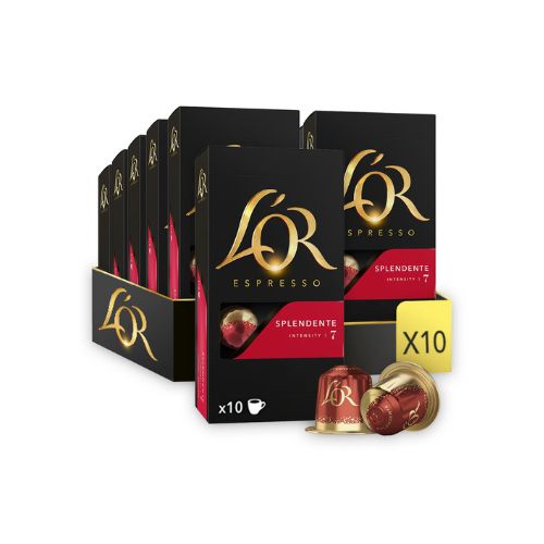 [CKOF398] L'Or Espresso Splendente nr07 - Koffiepads [10x10st]