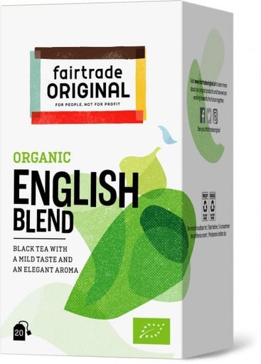 [CTHE407] FTO tea English blend BIO Fairtrade 20x1.75 gr BE-BIO-01