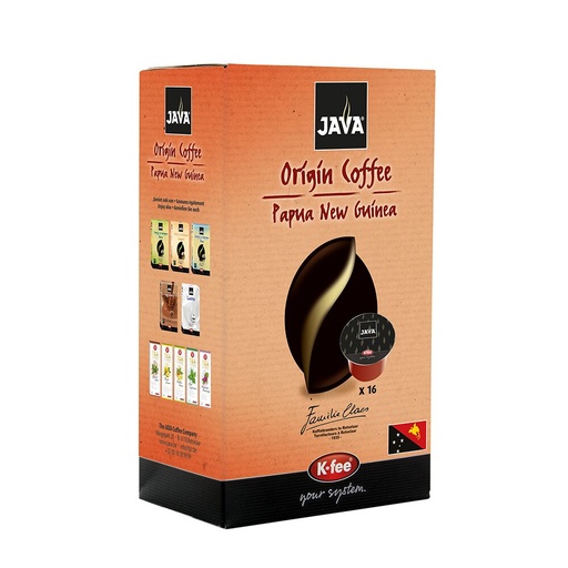 [CKOF865] Java Capsules Origine papou Fairtrade 6 x 16 pcs