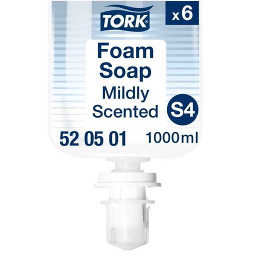 [DZEE201] Tork Mild Foam Soap 6x1l (520501)