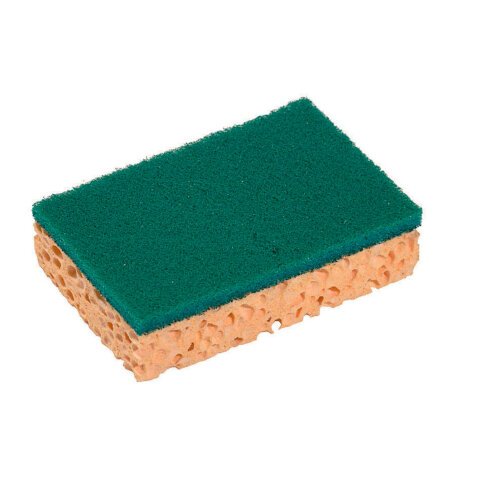 [OMAT010] Spontex Scouring Sponge [1st] 