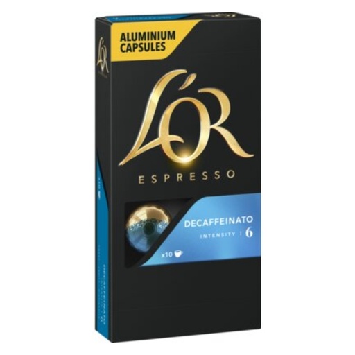 [CKOF391] L'Or Espresso Déca nr06 - Koffiepads [10x10st]