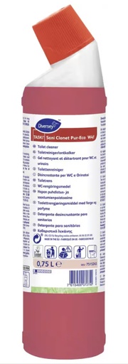 [OPRO079] Détartrant Diversey Liquide Sani Clonet Pur-Eco Citron [6x750ml] 