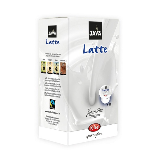 [CMEL770] Java Capsules Latte 6 x 16 pcs