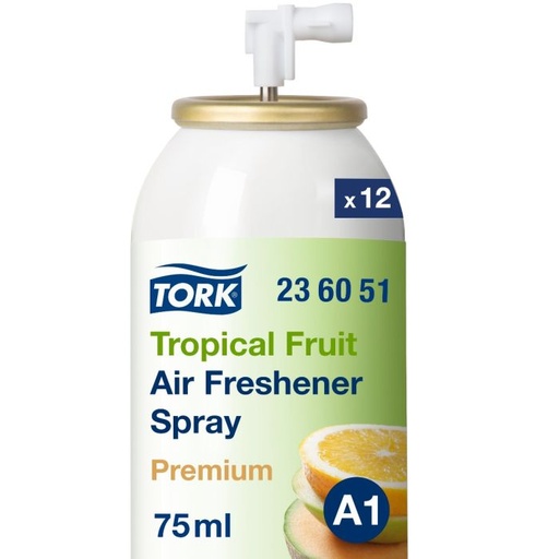 [DGEU002] Tork Tropical Fruit Air Freshener Spray 12pcs (236051)