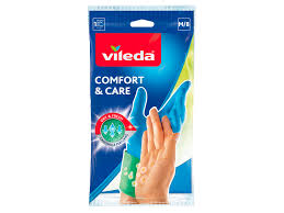 [OMAT042] Vileda Gloves Comfort&Care M [1 pair]