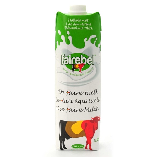 [CMEL030] Fairebel lait demi-écrémé 6x1l