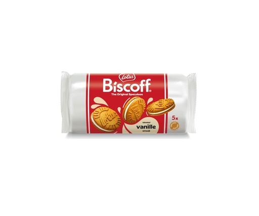 [CKOE050] Crème fourrée aux spéculoos de lotus 5pcs x 16