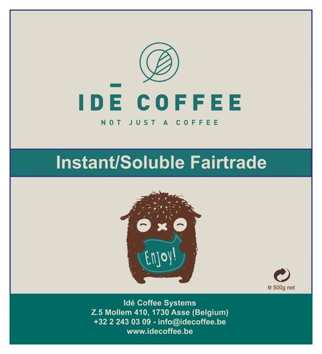 [CKOF257] IDE Fairtrade - Instant [8x500g]