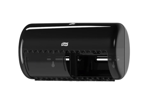 [DBOX028] Tork Traditional Toilet Paper Dispenser Black (557008)